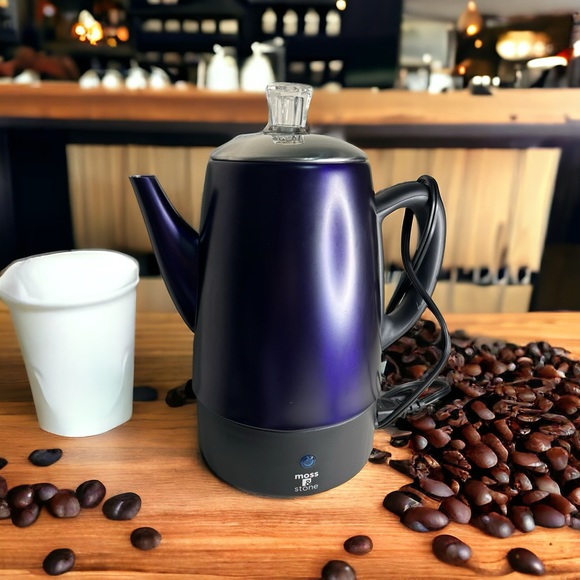 Moss & Stone Kitchen Moss Stone Electric Percolator Coffee Maker